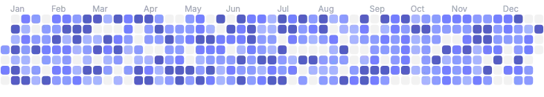 Calendar - rounded-cells